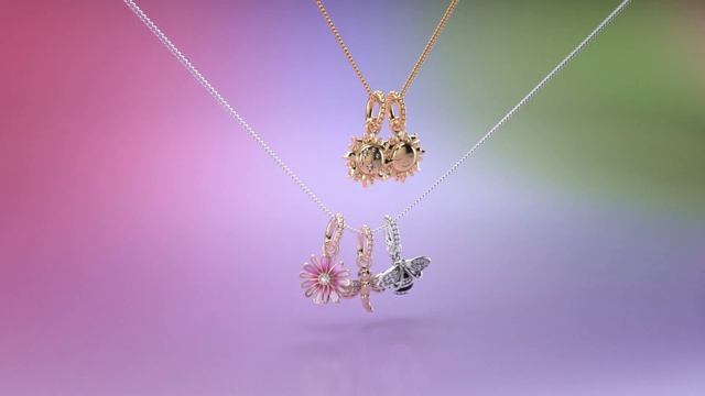 Pandora Garden: welcome spring with daisy-inspired jewellery. смотреть онлайн