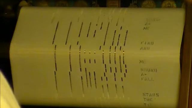 JEAN - PLAYER PIANO ROLL смотреть онлайн