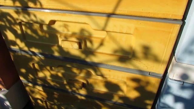 устанавливаю прилетку и летковый заградитель на магазин 12 рамочного Дадановского улья смотреть онлайн