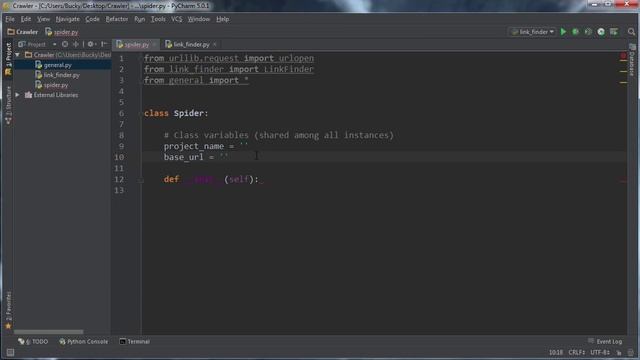 Python Web Crawler Tutorial - 8 - Creating the Spider смотреть онлайн