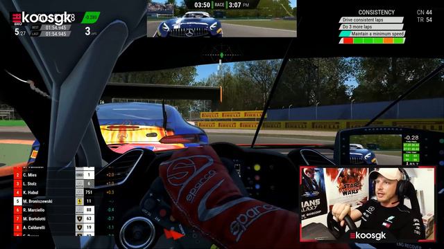 Assetto Corsa Competizione 4K Gameplay - Ferrari 488 op Monza 🏁 смотреть онлайн