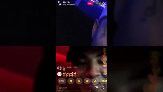 King Lil G plays unreleased music on IG live Ft Devour смотреть онлайн