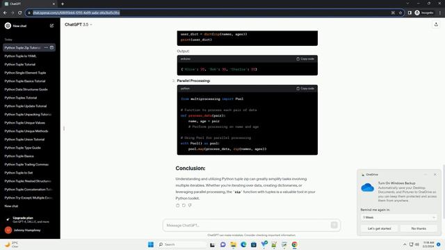 python tuple zip смотреть онлайн