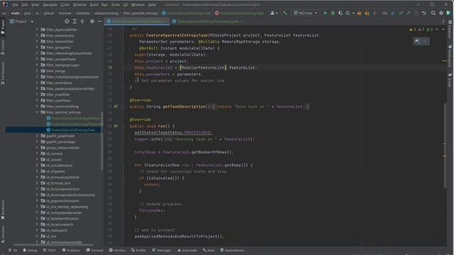 01 MZmine coding - First module and new columns in feature list смотреть онлайн