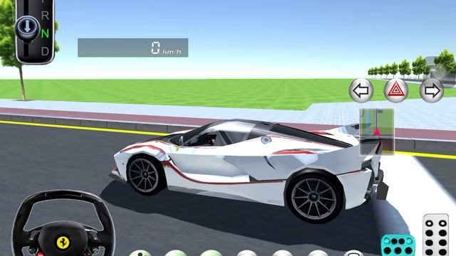 Ferrari FXXK crash test—3D Driving class смотреть онлайн