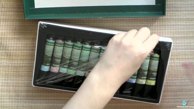 Мои любимые оттенки акриловых красок для раскрасок-антистресс + выкраска набора "12 оттенков серого смотреть онлайн