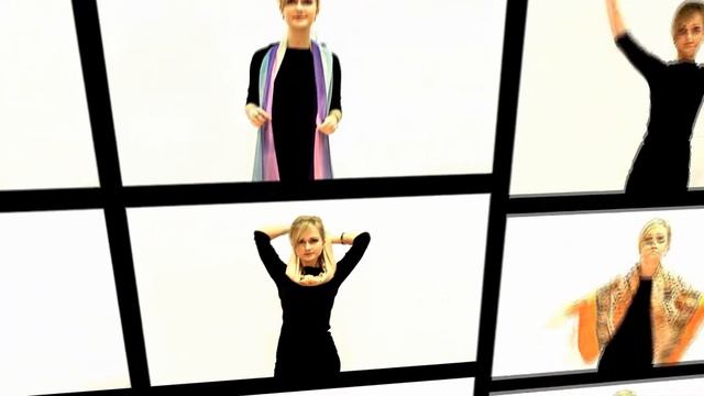 21 способ завязать платок и палантин на шее. Часть 1 смотреть онлайн