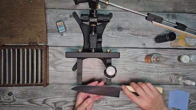 Заточка накири AUS-8 и универсала ШХ-15. Naniwa/LXP и всё такое)) смотреть онлайн