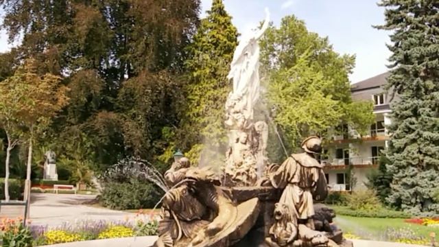 Старинный городок БАДЕН и его красоты.Австрия. смотреть онлайн