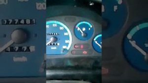 Матиз,0,8 2007, зимний запуск.