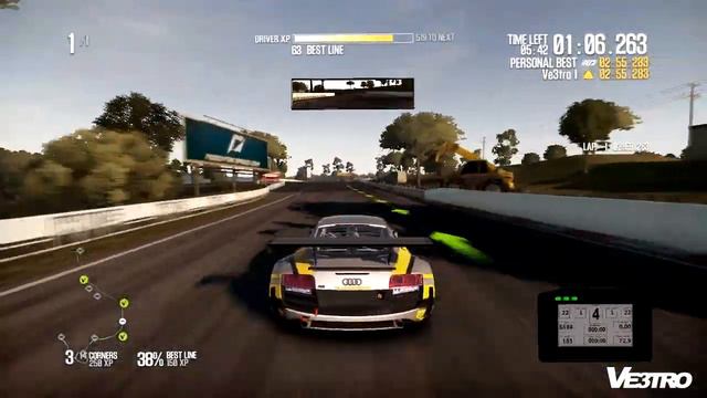 Need for Speed: SHIFT 2 - Audi R8 LMS Gameplay #2 (HD 720p) смотреть онлайн