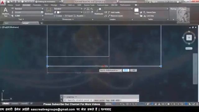 Autocad 2016 – 33 How to create Dimensions Part 2 смотреть онлайн