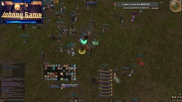 Катаем в L2 c Работягой Johnny на новом сервер Scryde х100 смотреть онлайн