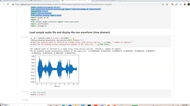 3 - Audio Feature Extraction using Python смотреть онлайн