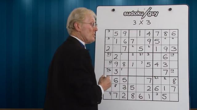 Sudoku. Lesson 18 The amazing 3X3. смотреть онлайн
