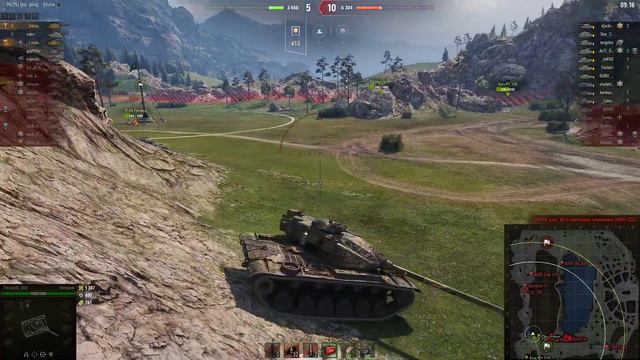 M54 RENEGADE ТОП ОПЫТ ЗА БОЙ НА БОНАХ 1 против 4 | WOT СТРИМ смотреть онлайн