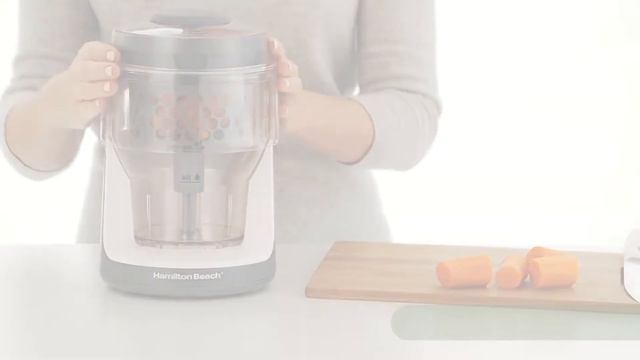 Food Chopper | Hamilton Beach® | 3 Cup Stack & Press™ Food Chopper (72740) смотреть онлайн