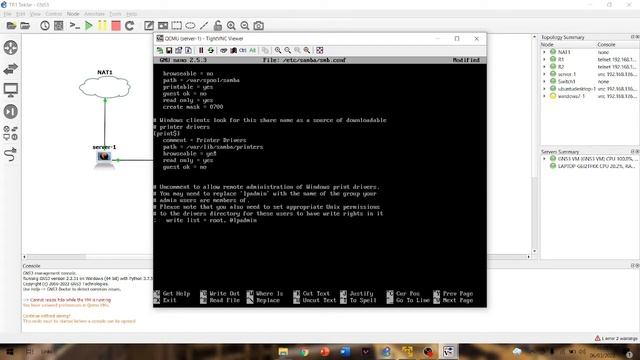 Konfigurasi Windows, Ubuntu Desktop & Server di GNS3 (Apache2, Samba, phpMyAdmin, ProFTPD, & Bind9) смотреть онлайн