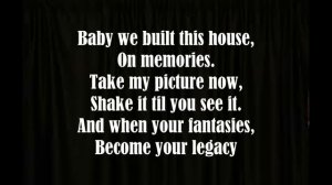 PANIC! AT THE DISCO - House Of Memories - LYRICS