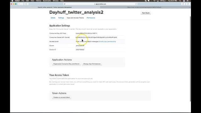 R TwitteR Package - Setup direct OAuth to the Twitt API (Video 1/3) смотреть онлайн