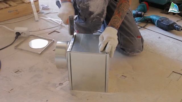 Монтаж канального кондиционера от компании "Ситиклимат" смотреть онлайн