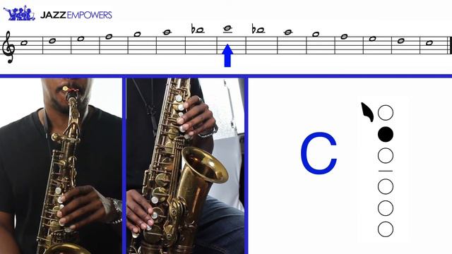 C Mixolydian Scale on Alto Saxophone (Eb Concert) смотреть онлайн