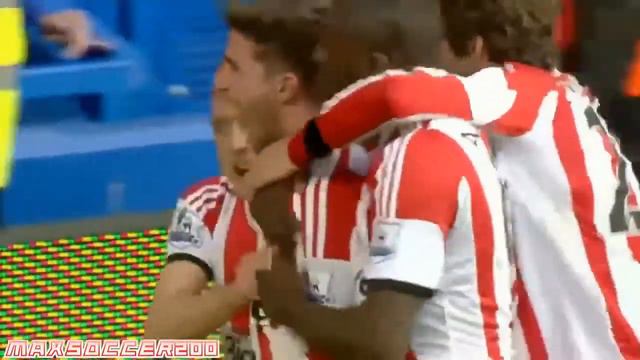 Fabio Borini Penalty Goal Against Chelsea 19/4/14 HD смотреть онлайн