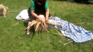 Плетение из камыша.Смотрим мастер-класс.Любуемся поделками.Weaving reeds.Watch the master class.