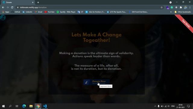 Payment integration website || HTML, CSS, JS || The Spark Foundation смотреть онлайн
