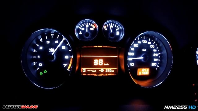 270HP Peugeot RCZ R 0-254km/h Top Speed Run смотреть онлайн