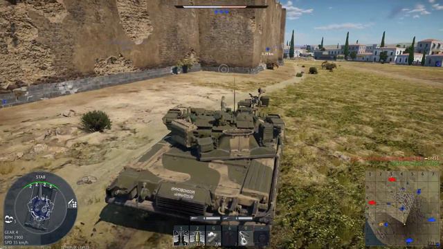 T-72AV TURMS-T and T-80UM2 Duo (T-72M1 and Leopard 2A4 Kills), War Thunder смотреть онлайн