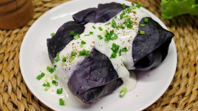 Голубцы из красной капусты смотреть онлайн