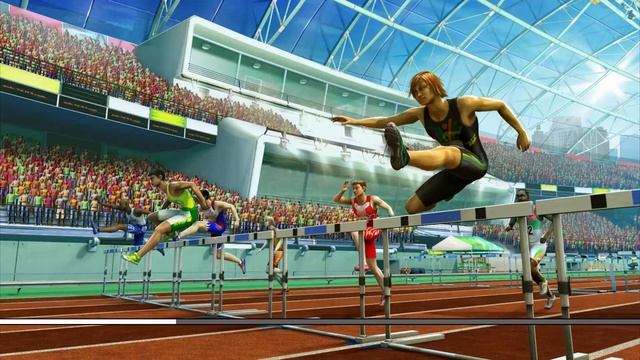 Summer Athletics 2009. Все 28 видов на средней сложности. смотреть онлайн