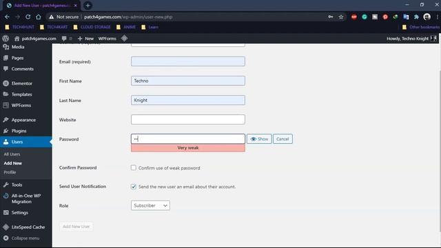WordPress Tutorial: Adding a New User to Your Site смотреть онлайн