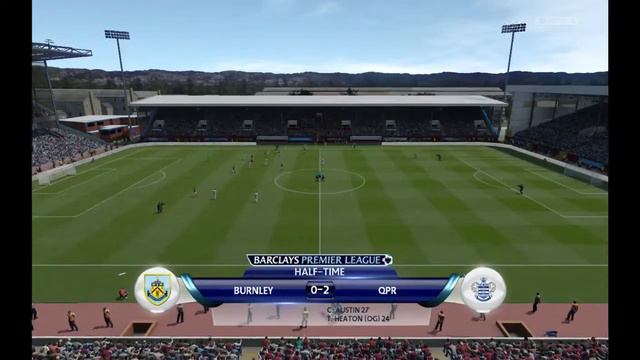 FIFA 15 Burnley V QPR Final Score 0-3 смотреть онлайн