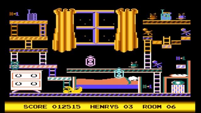 Henry's House Atari 800 Longplay