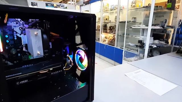 Сборка 1434 _46650руб_ AMD Ryzen 7 2700 / 16Gb / ssd240 / RX 5500XT 4Gb / 650W / Formula CL-3303 RG смотреть онлайн