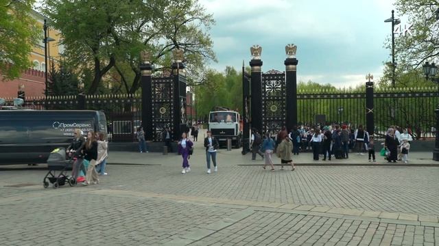 Александровский сад / прогулка у кремля смотреть онлайн