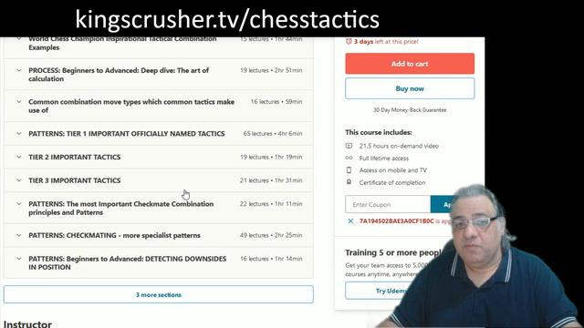 The Complete Guide to Chess Tactics || A mega-crushing new chess tactics course by Kingscrusher смотреть онлайн