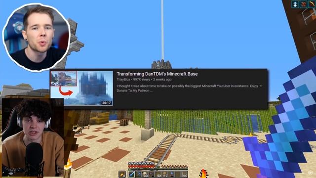 YouTubers Reacting To My Minecraft Videos смотреть онлайн