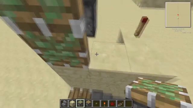 Minecaft Механизмы 18 - Скрытый проход в потолке