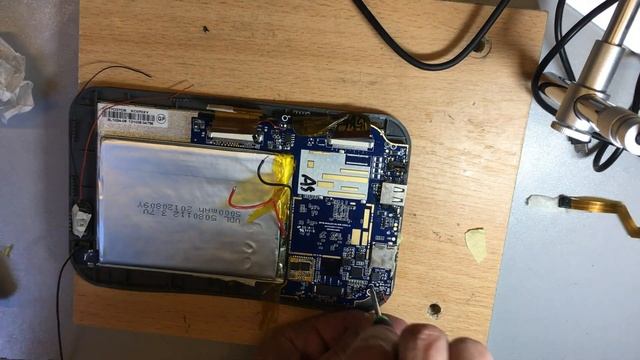 Ремонт планшета Wexler 7bF (замена micro usb разъема) смотреть онлайн