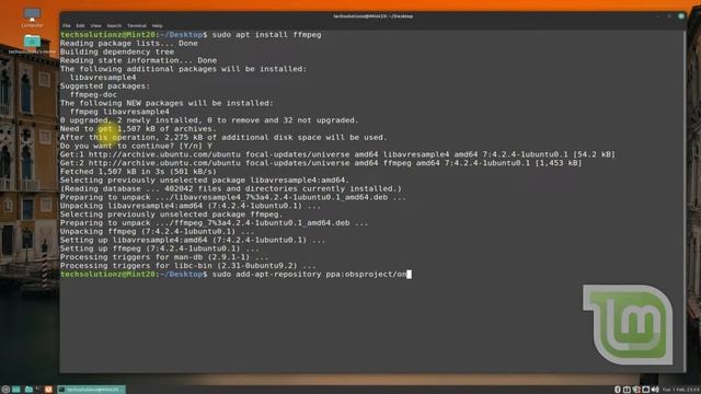 How to Install OBS Studio on Linux Mint 20.3 | Installing OBS on Linux Mint 20.3 | OBS Studio Linux смотреть онлайн
