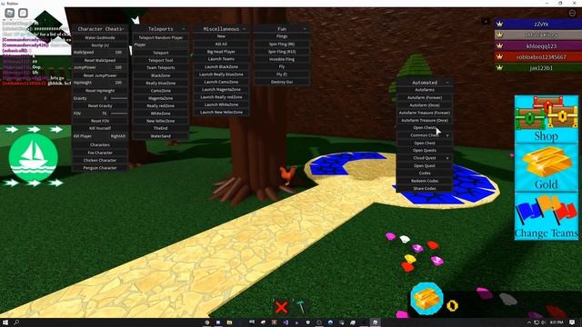 [UPDATED] ROBLOX | Build A Boat For Treasure | Hack / Script | Autofarm | Infinite Blocks & More | смотреть онлайн