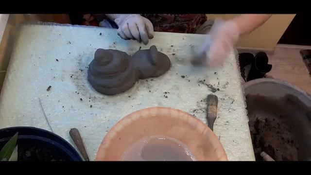 Ландшафтный арт-объект "Улитка" Изготовление из бетона смотреть онлайн