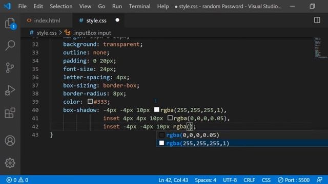 How To Make Random Password Generator App Using HTML, CSS & JavaScript | WebHak5 смотреть онлайн