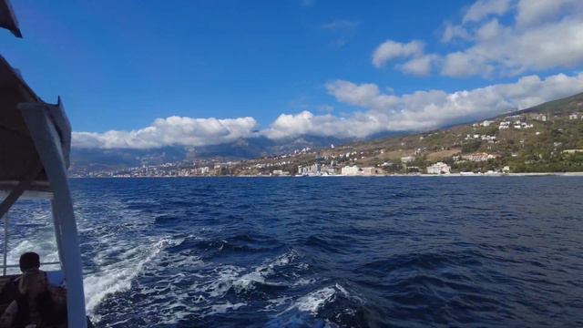 Крым 2023 Морская экскурсия «Ялта-Гурзуф» на теплоходе «Форос 1». смотреть онлайн