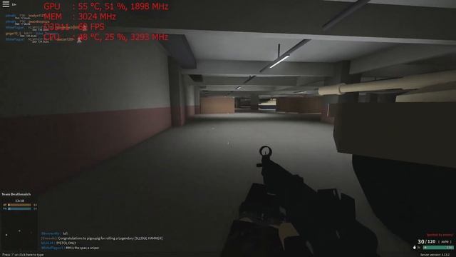 Roblox on the Nvidia GT 1030 : 1080p MAX settings, Intel i5 2400 смотреть онлайн