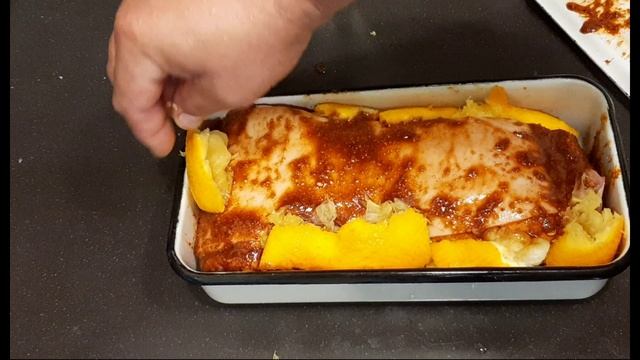 Свинные ребра в тандыре