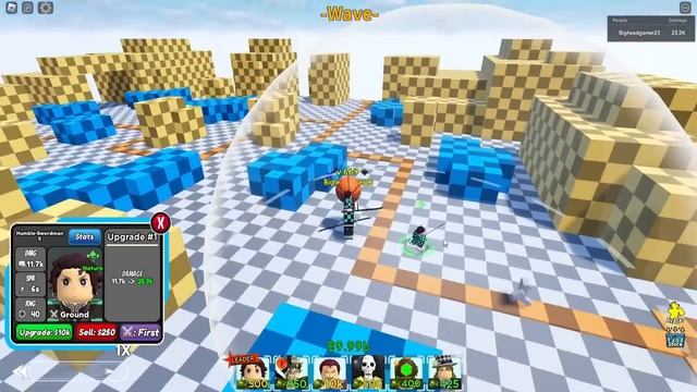 NEW SUNBURN showcase 5 E 6 STAR TANJIRO LEVEL 175 META no ALL STAR TOWER DEFENSE смотреть онлайн